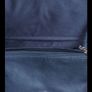 Monsoon Navy 100% Real Leather & Suede Triple-Compartment Crossbody Bag Image 3