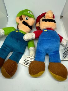 Mario and Luigi soft Nintendo toys plush