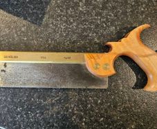Lie Nielsen 9" dovetail saw, 15 PPI rip