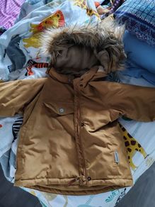 Miniature winter boy coat