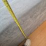 Large Grey L-Shaped Corner Sofa / Couch with Footstool Image 8