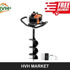 Petrol Post Hole Digger with 8in Auger