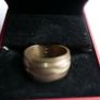 Men's 18K Yellow Gold Plated Ring size V Image 7
