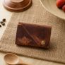 Slim Leather Card Holder Wallet Minimalist Front Pocket Wallet Leather Card Case Image 2