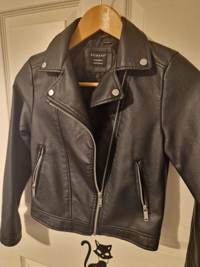 Biker Jacket for girl size 10-11 years