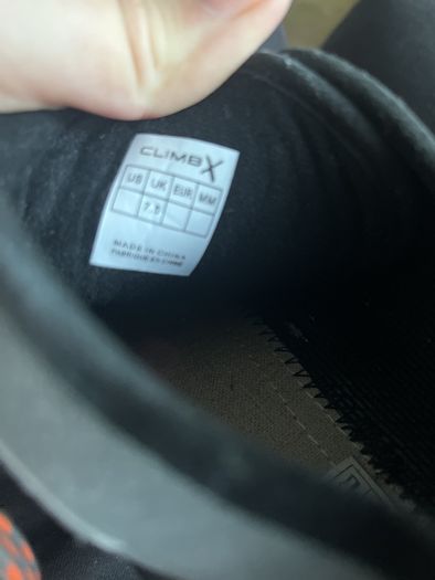 Climbing Shoes size 7.5