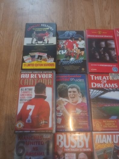 Manchester United vhs 25 in total