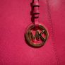 Michael Kors large Charlotte logo-plaque leather tote bag Image 2