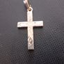 Silver cross hallmarked Image 3