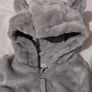 Warm cosy Hooded pramsuit all in one Image 5