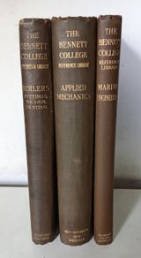 Bennett College Old Mechanics/Marine Engineering/Boilers Books
