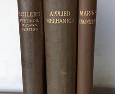 Bennett College Old Mechanics/Marine Engineering/Boilers Books