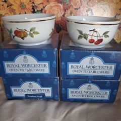 Royal Worcester "Evesham" bowls