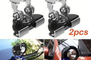 Set of 2 Universal LED Work Light Mounts for Cars And Motorcycles,