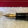 Sheaffer 'No Nonsense' Old Timer Flat Top Fountain Pen in Black Herringbone Image 5