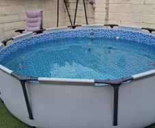 10ft pool with dome