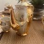 Coffee pot set with cups and saucers Image 6