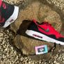 Nike Air Max 1 Ultra Red Mesh Black Suede Image 3