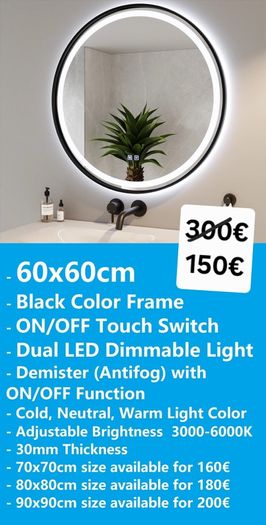LED Bathroom Mirror