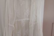 Bridal lace kaftan size small