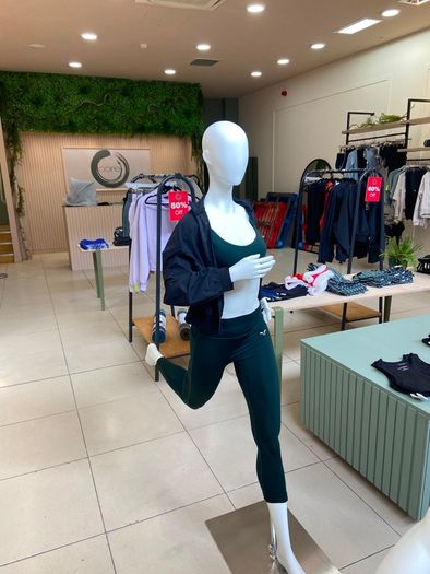 Professional Female Shop Mannequins - Full Body, Articulated Poses (Set of 6)