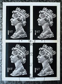 1999 Great Britain 1st class self adhesive stamps FDC