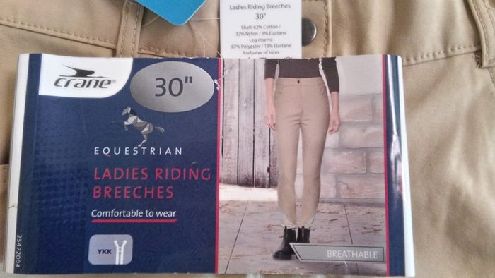 Brand New Breeches,Womens size 30"