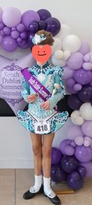 Irish dancing dress by Calum Kelly designs