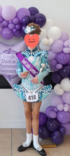 Irish dancing dress by Calum Kelly designs