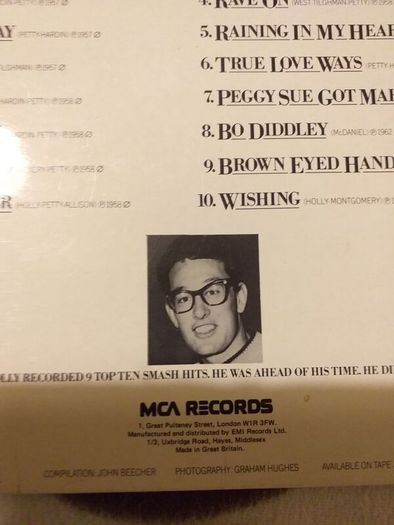 Buddy Holly & The Crickets.
