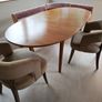 Mid-Century Oval Dining Table Image 3