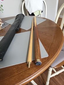 Snooker cue 2 piece