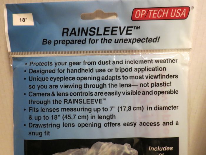 NEW >> Op/Tech Rainsleeve - Twin Pack