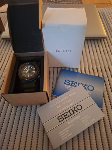Seiko Prospex SNE535P1  Solar Diver's Watch - NEW