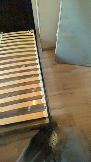 bed and mattress