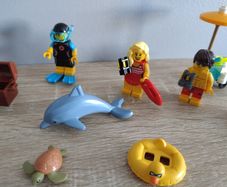 LEGO At The Beach Mini Figure Collection