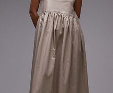 Topshop  poplin dress New with tag