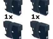 Compatible For Brother Lc-123 Four Pack