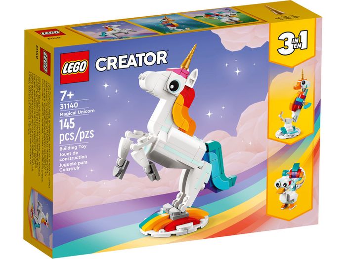 Lego Creator 3-in-1 Magical Unicorn 31140
