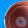 2 vintage terracotta flower pots Image 5