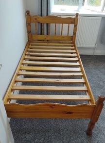Single Pine Bed Frame