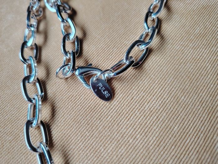 Silver Chain and Bracelet