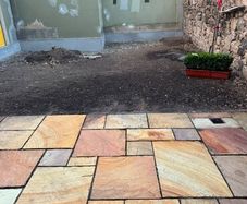 33m Indian Sandstone Paving Slabs