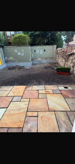 33m Indian Sandstone Paving Slabs