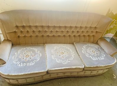 vintage sofa set 3+1+1