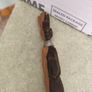 Vintage hand carved wooden African Tribal spoon folk art wood Image 2