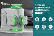 New 4D Green Laser Self Level 4x360