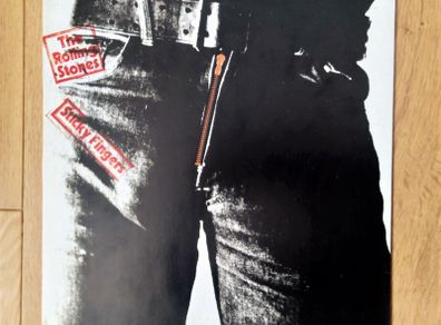 The Rolling Stones 'Sticky Fingers'.Lp.70's press. Excellent cond. Not a first press, reflected on price