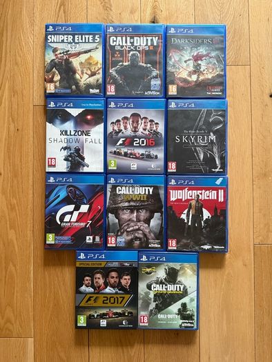 PS4 Slim 1TB + 11 games