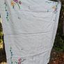 Vintage Embroidered Tablecloth Image 8